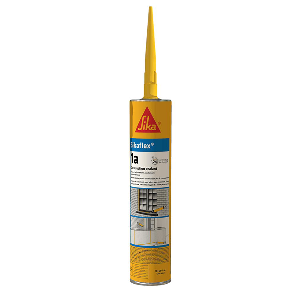 Sika - Sikaflex-1a Cartouche de mastic de scellement monocomposant Gris Aluminium 300 ml (paquet de 24)
