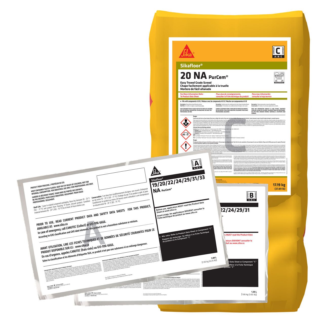 Sika - SIKAFLOOR - 20 NA PurCem® (8xabc) Med. Grey ││476526 - Ceramed