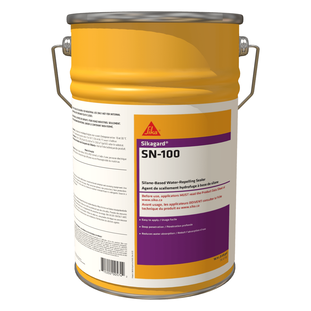 Sika - Sikagard SN-100 Agent de scellement hydrofuge 18.9 L