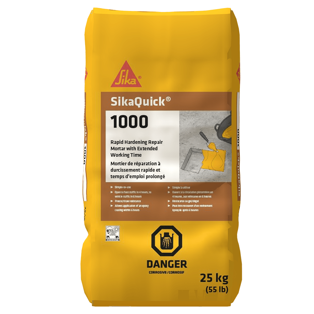 Sika - Sikaquick-1000 Mortier de réparation à durcissement rapide 25 kg