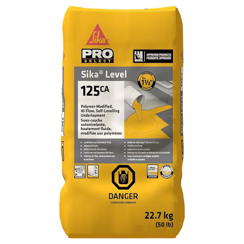 Sika - Sous-couche autonivelante Sika Level 125 hautement fluide & modifié au polymère 22.7 kg ||459050 - Ceramed