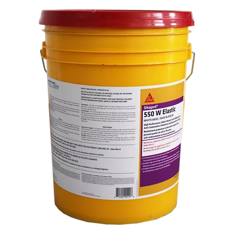 Sika - Revêtement élastique pour béton Sikagard 550 W blanc 18.9 L