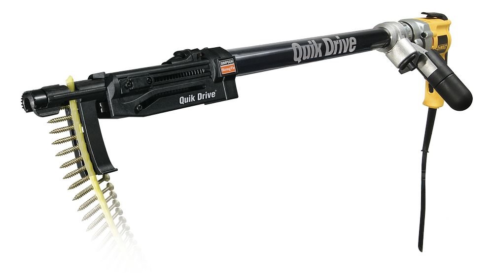 Simpson Strong Tie - QuikDrive Système pour sous-plancher pour perceuse DeWalt 2500 Tr/min ||PRO250G2D25K - Ceramed