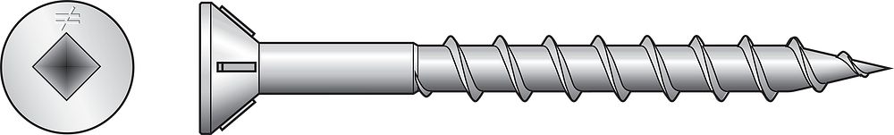 Simpson Strong Tie - WSC Vis à bois 8 - 1 1/2" (paquet de 2000) ||WSC112S - Ceramed