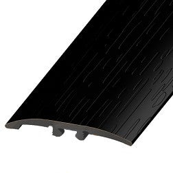 Versatrim - Slim Trim 3-en-1 PVC #099 Black 1/4" (6.35 mm) x 2" x 94"