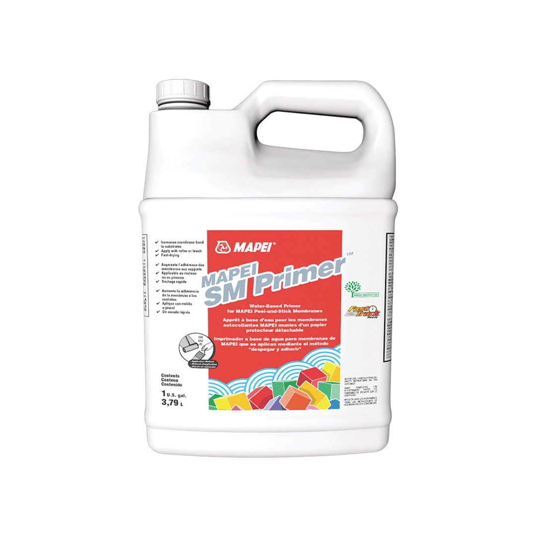 Mapei - SM Primer Apprêt à base d'eau - 3.79 L