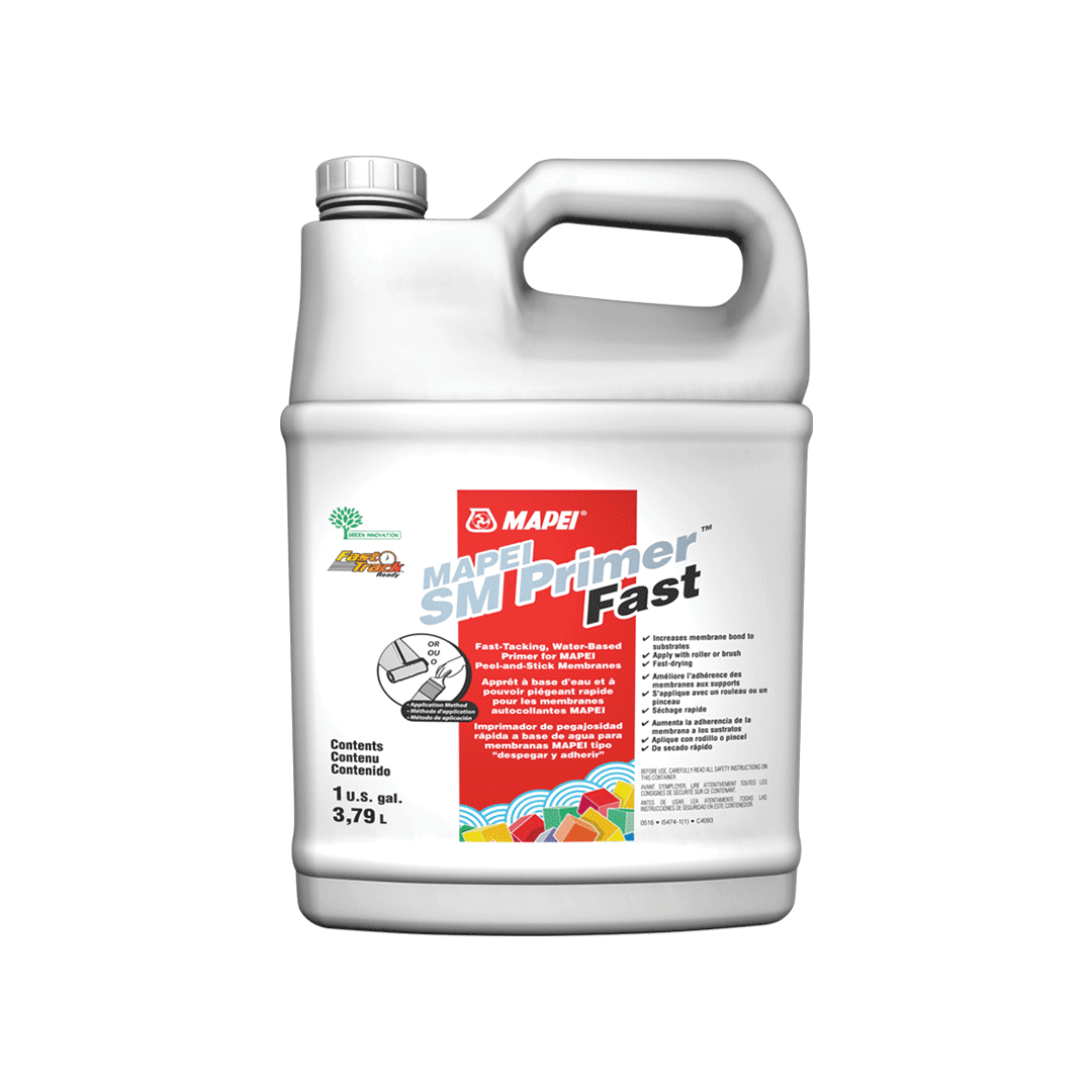 Mapei - SM Primer Fast Apprêt à base d'eau et à prise rapide - 3.79 L