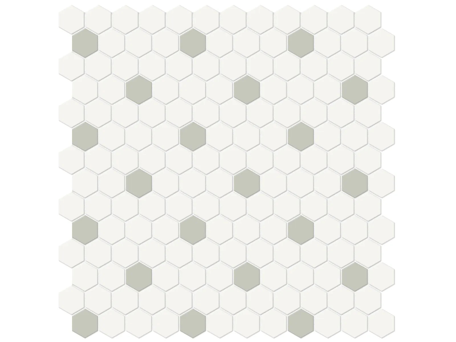 Soho Soft Sage Mosaïque - Hexagon avec Insertion ||4501-0453-0