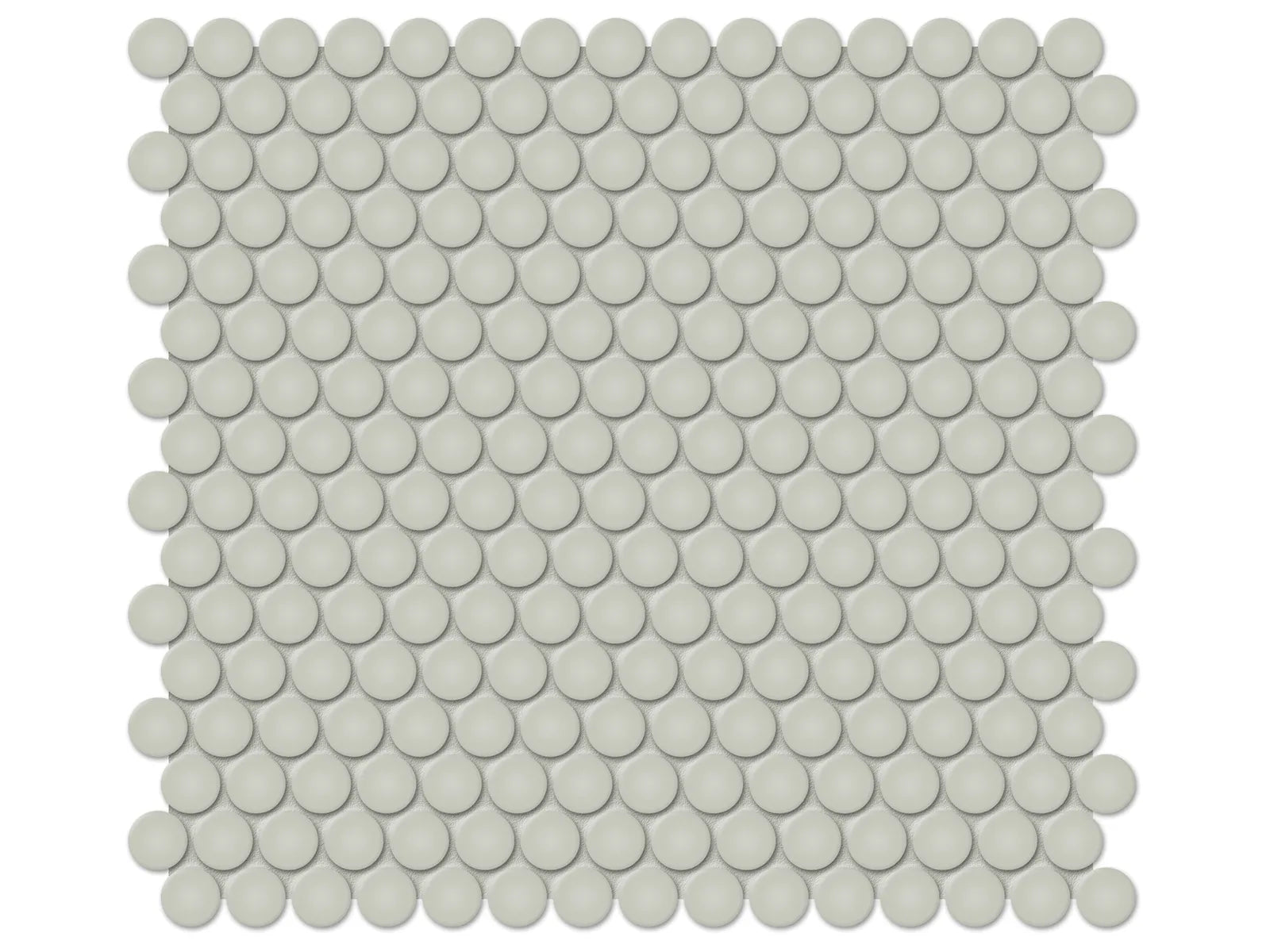 Soho Soft Sage Mosaïque - 3/4" Penny Round
