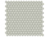 Soho Soft Sage Mosaïque - 3/4" Penny Round