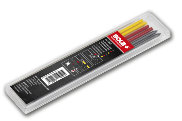 Sola - Recharges de mines de couleur pour crayons SC TLM2 4-3/4" (paquet de 6) ||66046120 - Ceramed