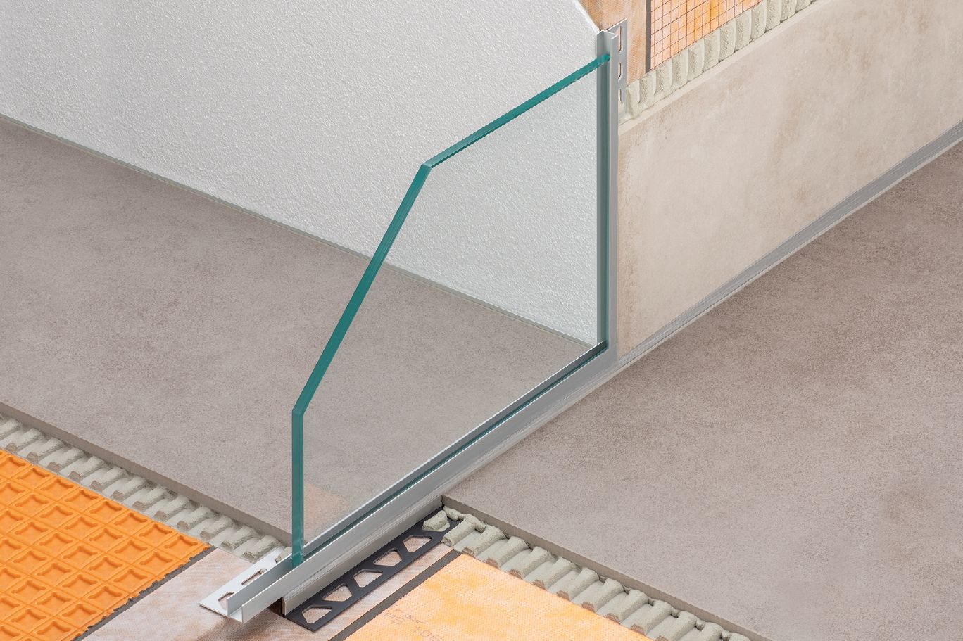 Schluter Systems - DECOSG CORNER GROOVE PROFILE 3/8 AL MAT 12 ||SGC100AE12