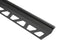 Schluter Systems - Finec-Sq Profile 7/16 Al Anthracite Fonc ||FSQ110TSDA