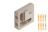 Schluter - Jolly Corner Ext 1/2 Alum Creme ||EV/J125TSC