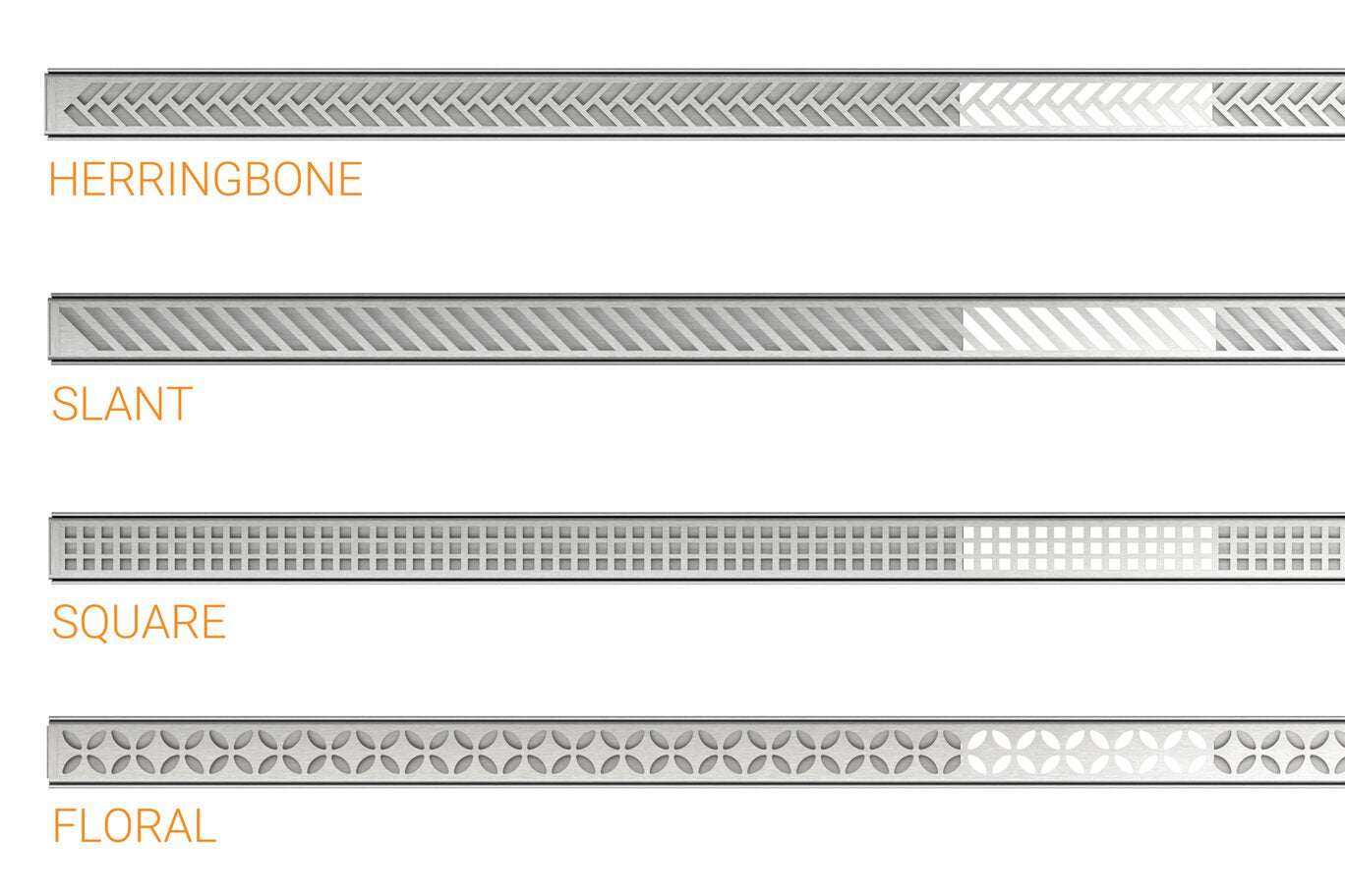 Schluter Systems - KERDI-LINE-VARIO 8 D5-FLORAL EB ||KLVRID5EB244