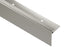 Schluter - VINPRO-STEP-R Profilé de nez de marche pour revêtement de vinyle avec dévoilement allongé aluminium anodisé nickel brossé 7/16" (11 mm) x 8' 2-1/2"