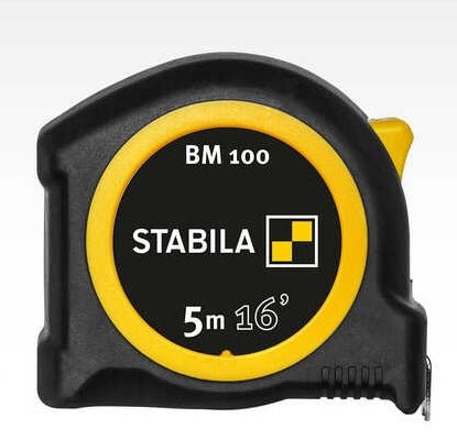 Stabila - Ruban à mesurer BM 100 5 m/16' ||30816 - Ceramed