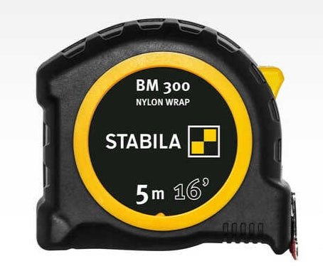 Stabila - Ruban à mesurer BM 300 5 m/16' ||30616 - Ceramed