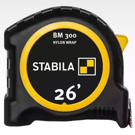 Stabila - Ruban à mesurer BM 300 avec échelle impériale 26' ||30526 - Ceramed
