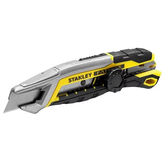 Stanley - Couteau à lame sectionnable de 18 mm Fatmax avec molette de verrouillage ||FMHT10592-0 - Ceramed