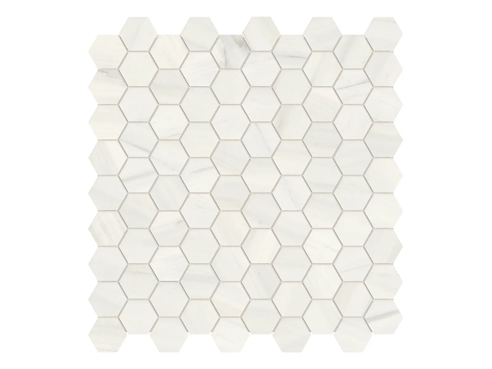 Mayfair Suave Bianco Mosaïque - 1.25"