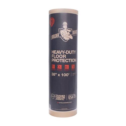 Surface Shields - Film de protection de surface Builder Board naturel 38" x 100' - 1.14 mm ||BLD38100 - Ceramed