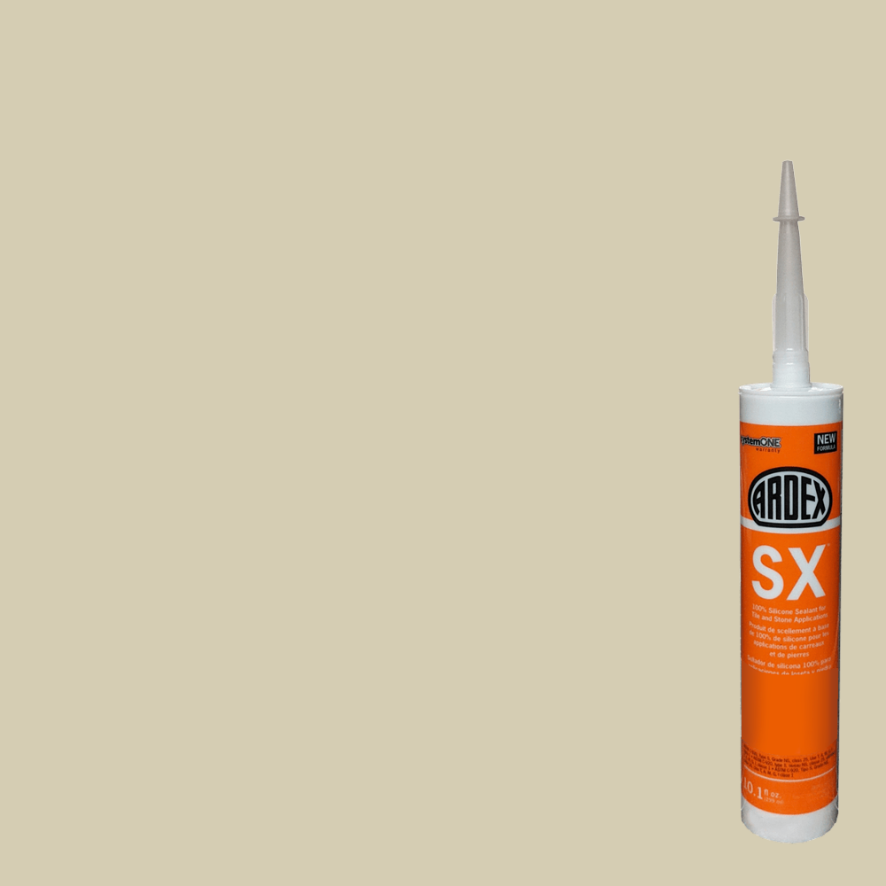 Ardex - SX Scellant 100%-silicone pour carreaux et pierres - Antique Ivory #04 - 10.1 oz