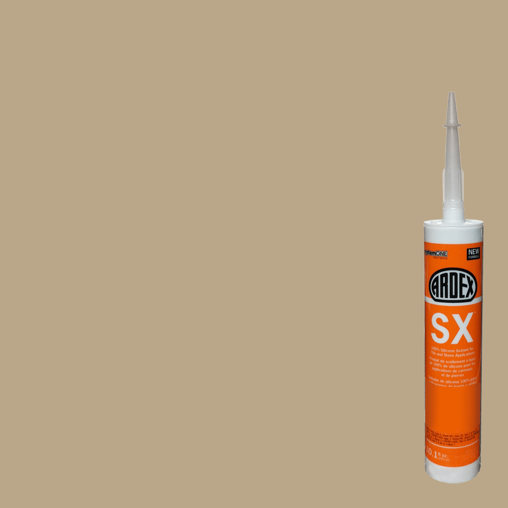 Ardex - SX Scellant 100%-silicone pour carreaux et pierres - Vintage Linen #08 - 10.1 oz