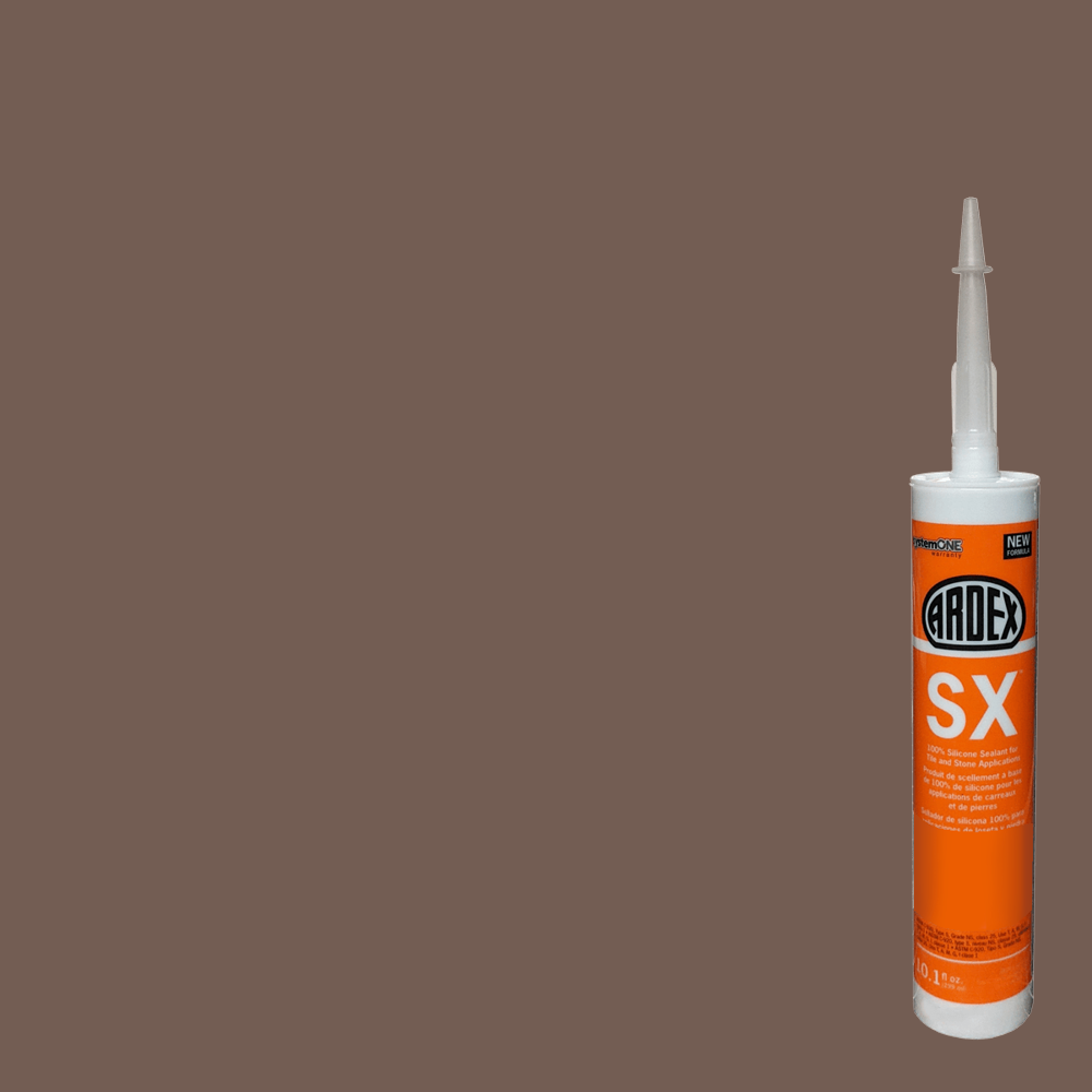 Ardex - SX Scellant 100%-silicone pour carreaux et pierres - Coffee Bean #17 - 10.1 oz