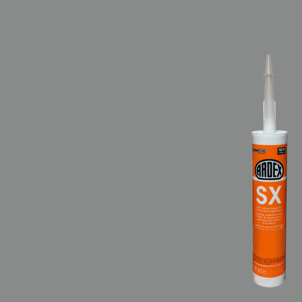 Ardex - SX Scellant 100%-silicone pour carreaux et pierres - Silver Shimmer #19 - 10.1 oz