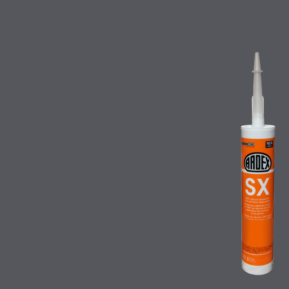 Ardex - SX Scellant 100%-silicone pour carreaux et pierres - Cast Iron #22 - 10.1 oz