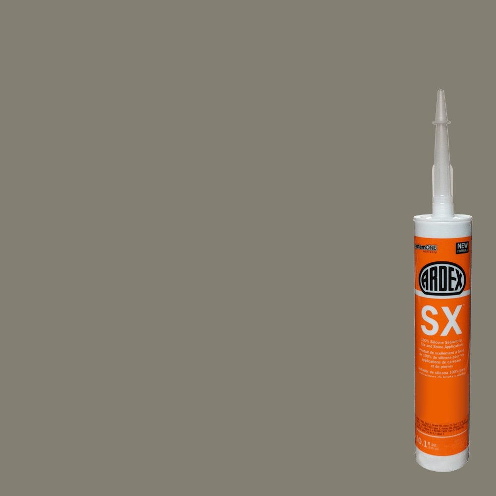 Ardex - SX Scellant 100%-silicone pour carreaux et pierres - Stormy Mist #25 - 10.1 oz