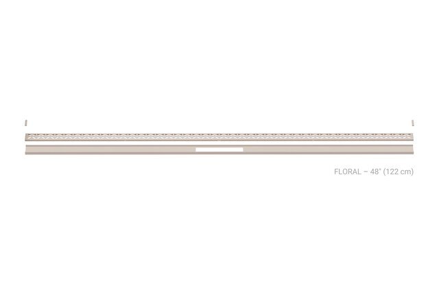 Systèmes - KERDI-LINE-VARIO 4 D5-FLORAL TSI ||KLVRID5TSI122 - Ceramed