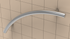 TileWare - Barre d'appui courbée Victoria Series ADA Chrome poli traditionnel 24"