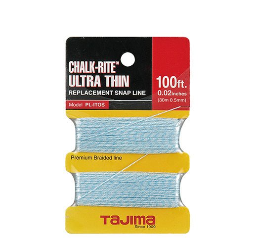 Tajima - Chalk-Rite Ligne de craie tressée ultra-mince 0,5mm x 30 m/100pi ||PL-ITOS - Ceramed