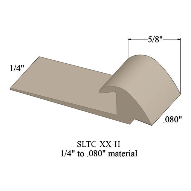 Tarkett - 5/8 Slim Line Contour 1/4 A 080 31 ||SLTC31H - Ceramed