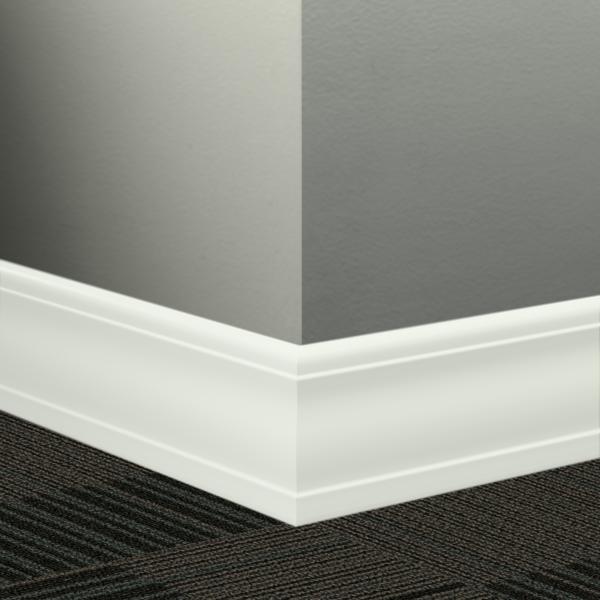 Tarkett - Base murale de type Millwork #TG1 Snowbound Silhouette 4" x 8' (paquet de 6)