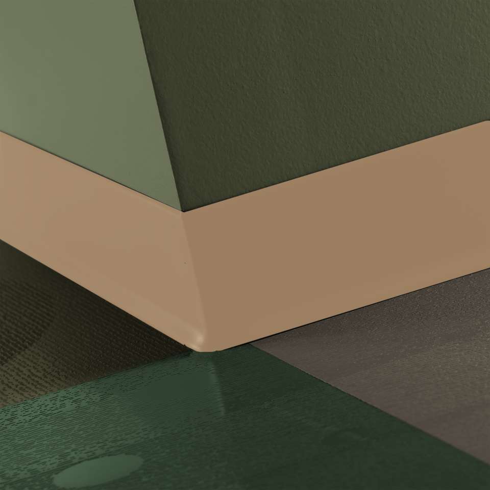 Tarkett - Caoutchouc thermoplastique Duracove 1/8" (type TP) - DC 130 2.5 X 120 1/8 TOE Duracove 2 1⁄2” #130 Sisal - Wallbase 120'
