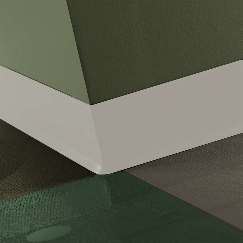 Tarkett - Caoutchouc thermoplastique Duracove 1/8" (type TP) - DC 24 2.5 X 120 1/8 TOE Duracove 2 1⁄2” #24 Grey Haze - Wallbase 120'