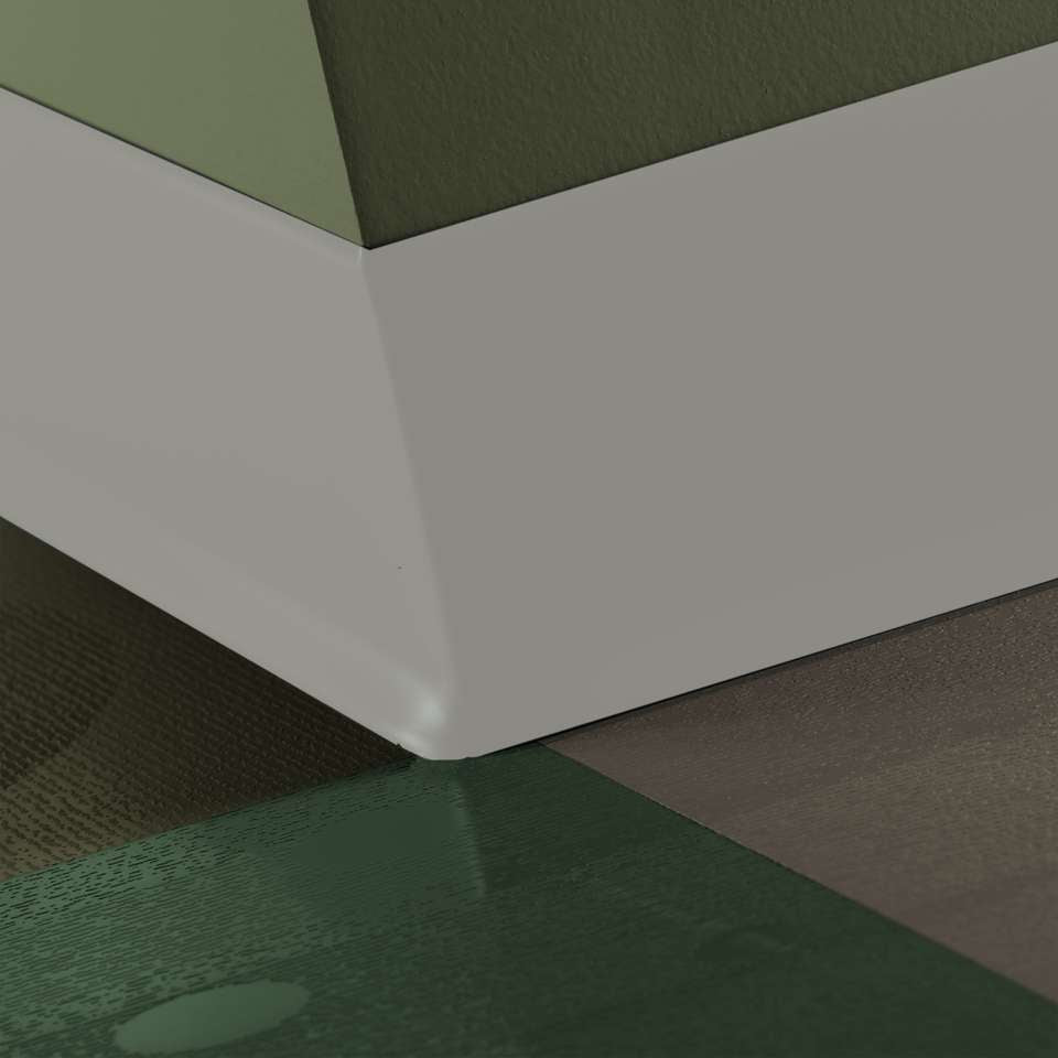 Tarkett - Caoutchouc thermoplastique Duracove 1/8" (type TP) - DC 469 6 X 100 1/8 TOE Duracove 6" #469 Mystify - Wallbase 100'