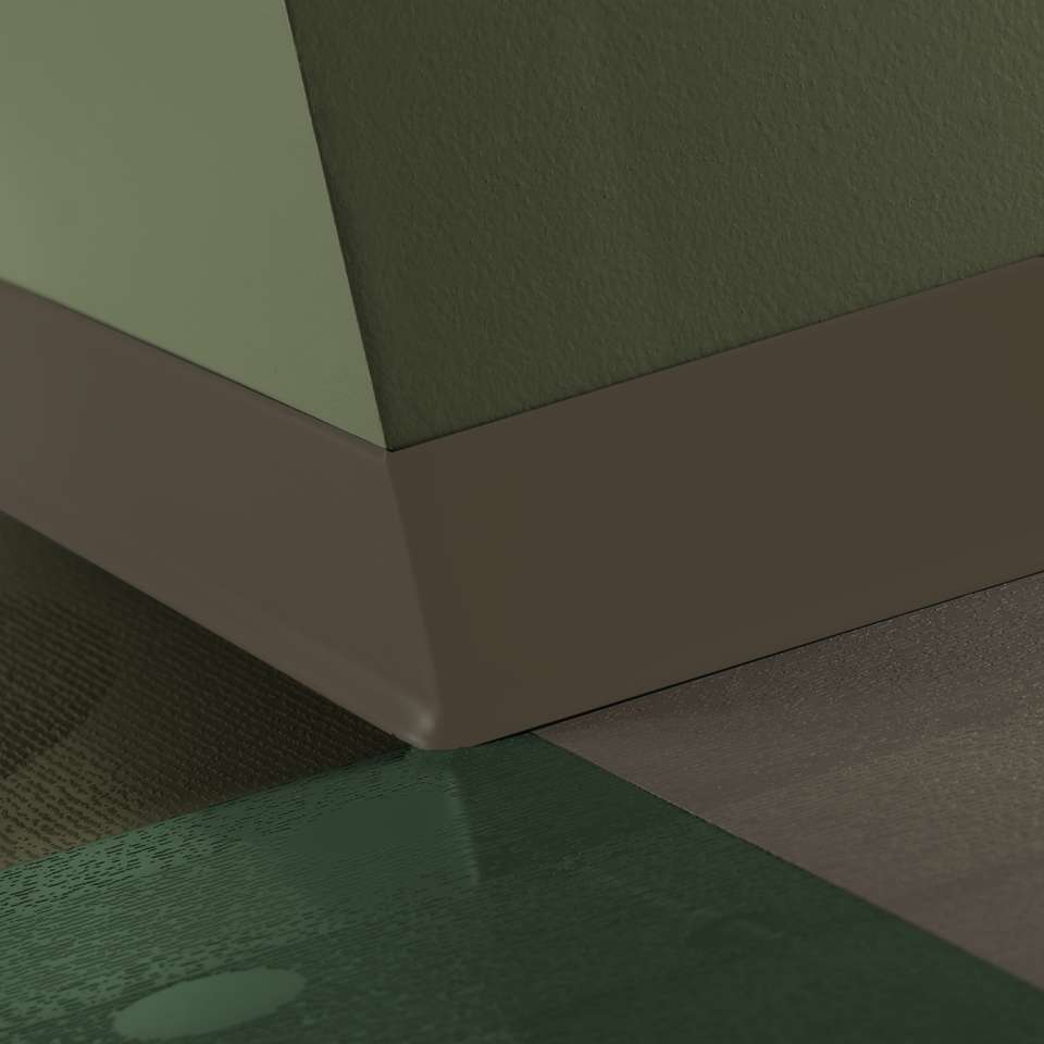 Tarkett - Caoutchouc thermoplastique Duracove 1/8" (type TP) - DC 66 2.5 X 120 1/8 TOE Duracove 2 1⁄2” #66 Either Ore - Wallbase 120'
