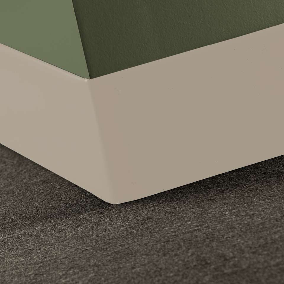 Tarkett - Caoutchouc thermoplastique Duracove 1/8" (type TP) - DCT 11 6 X 100 1/8 TOELESS Duracove 6" Toeless #11 Canvas - Wallbase 100'