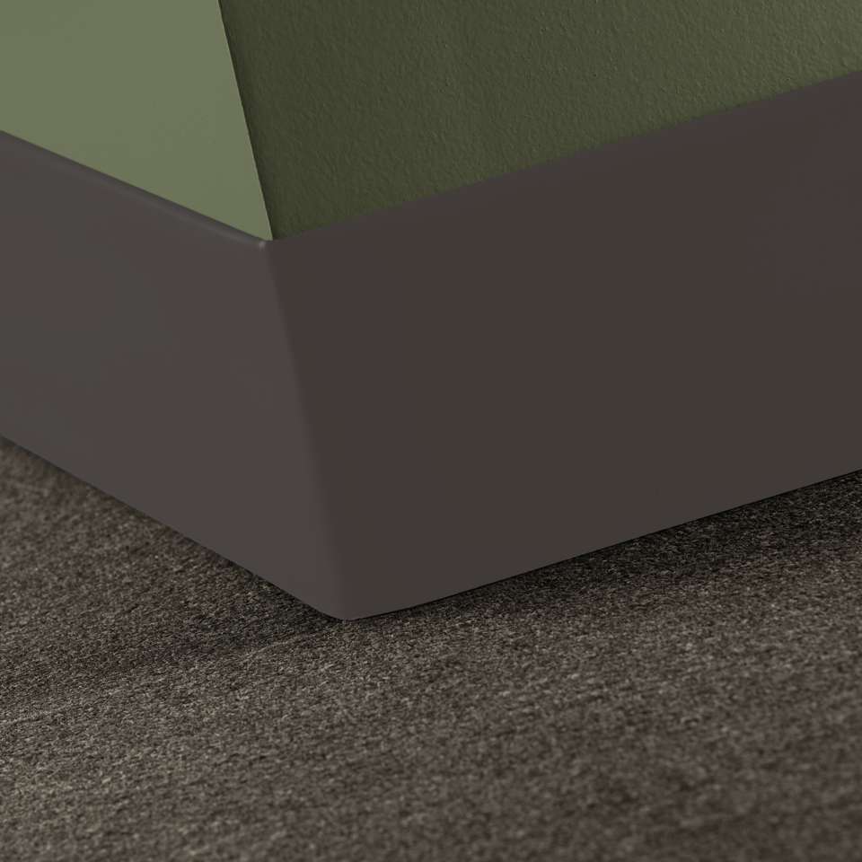 Tarkett - Caoutchouc thermoplastique Duracove 1/8" (type TP) - DCT 167 6 X 100 1/8 TOELESS Duracove 6" Toeless #167 Fudge - Wallbase 100'
