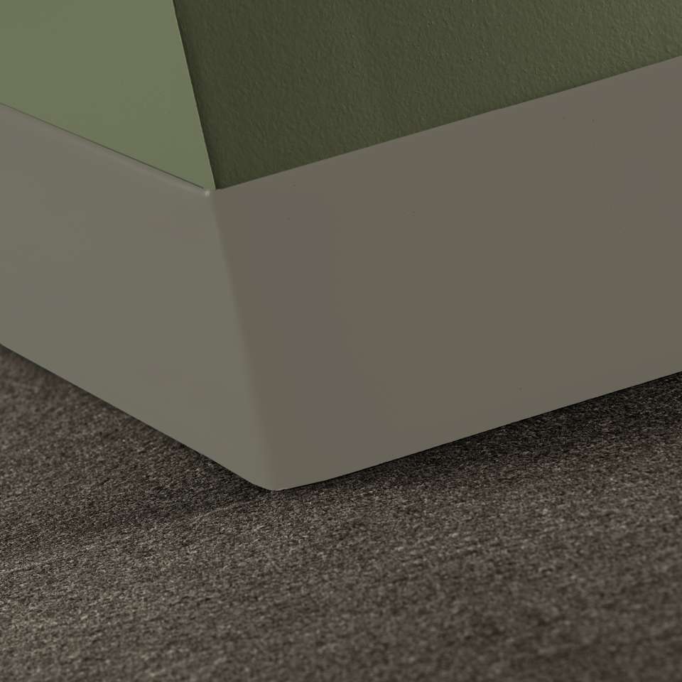 Tarkett - Caoutchouc thermoplastique Duracove 1/8" (type TP) - DCT 179 6 X 100 1/8 TOELESS Duracove 6" Toeless #179 Steel - Wallbase 100'