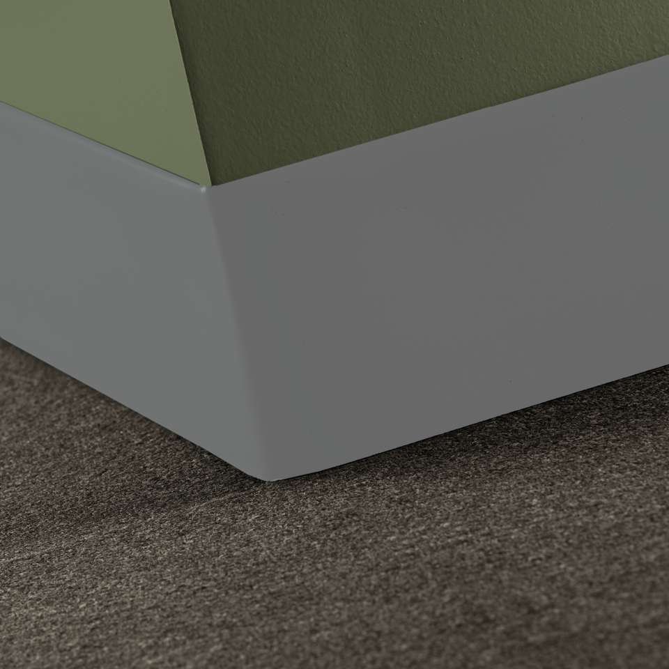 Tarkett - Caoutchouc thermoplastique Duracove 1/8" (type TP) - DCT 199 6 X 100 1/8 TOELESS Duracove 6" Toeless #199 Dockside - Wallbase 100'