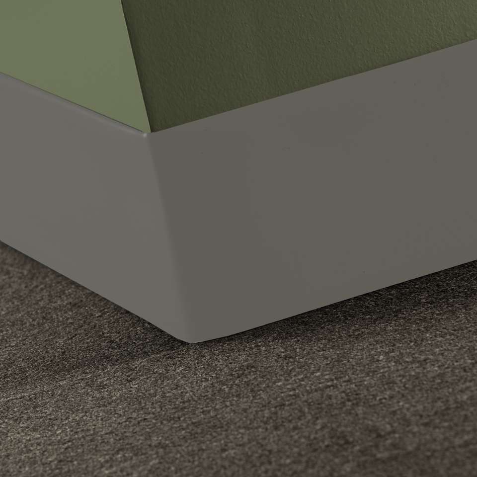 Tarkett - Caoutchouc thermoplastique Duracove 1/8" (type TP) - DCT 29 6 X 100 1/8 TOELESS Duracove 6" Toeless #29 Moon Rock - Wallbase 100'