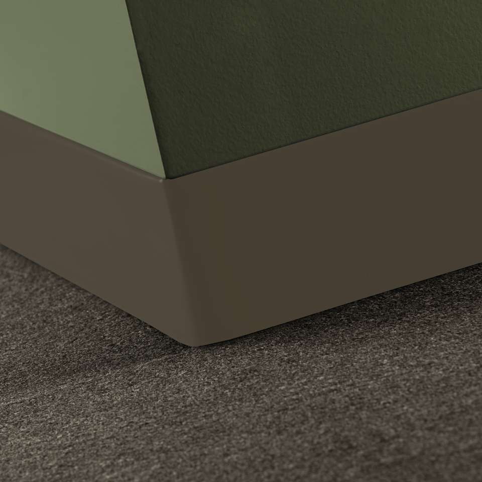 Tarkett - Caoutchouc thermoplastique Duracove 1/8" (type TP) - DCT 66 4 X 120 1/8 TOELESS Duracove 4" Toeless #66 Either Ore - Wallbase 120'