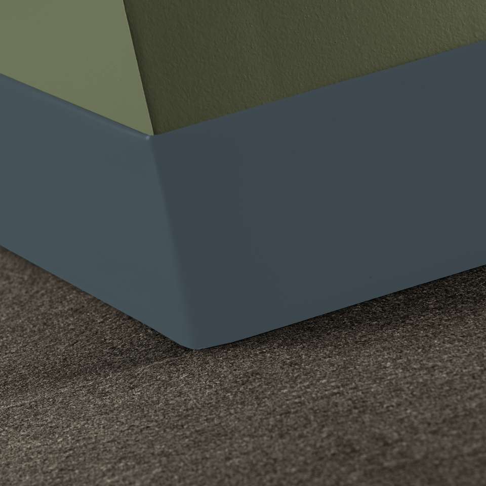 Tarkett - Caoutchouc thermoplastique Duracove 1/8" (type TP) - DCT 92 6 X 100 1/8 TOELESS Duracove 6" Toeless #92 Blue Lagoon - Wallbase 100'
