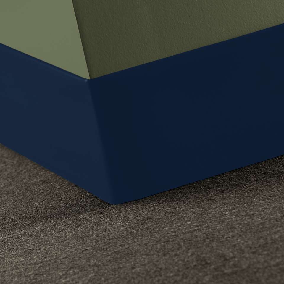 Tarkett - Caoutchouc thermoplastique Duracove 1/8" (type TP) - DCT TH2 6 X 100 1/8 TOELESS Duracove 6" Toeless #TH2 Blue Intensity - Wallbase 100'
