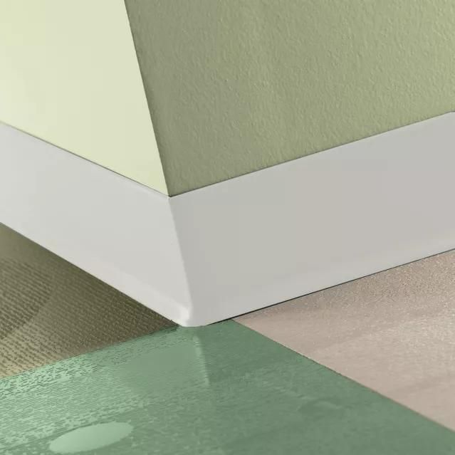 Tarkett - Coin intérieur de plinthe en caoutchouc à 90° Duracove Thermoplastic Rubber (Type TP) 460 Cotton - 4" (101.6 mm) (paquet de 25) ||DC460-4-IC - Ceramed